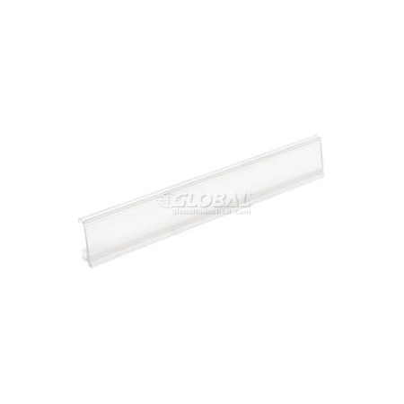 Aigner Index Nexel ABM48C Clear Label Holder 48"W x 1-1/4"H WR-12548-BP